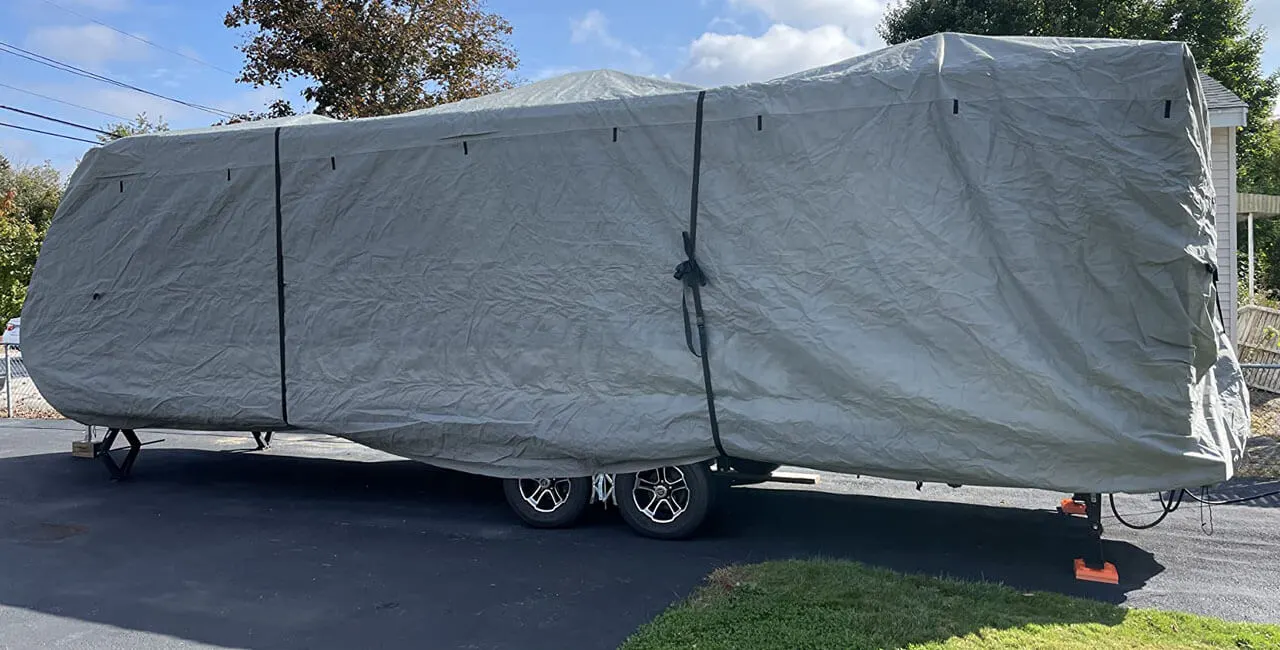Reise anhänger Abdeckung
