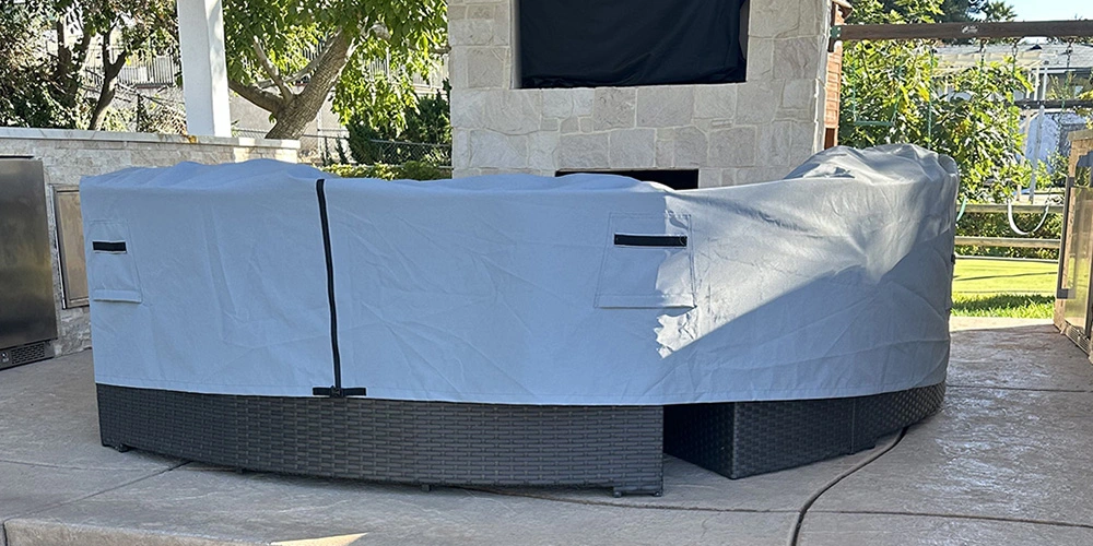 Terrassen möbel Set Abdeckung